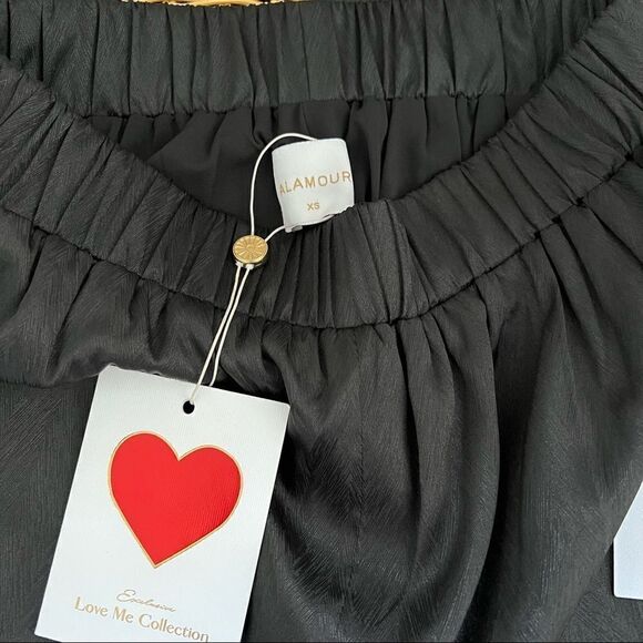 Alamour The Label NWT High Waisted Silk Alani Pants - Picture 4 of 8